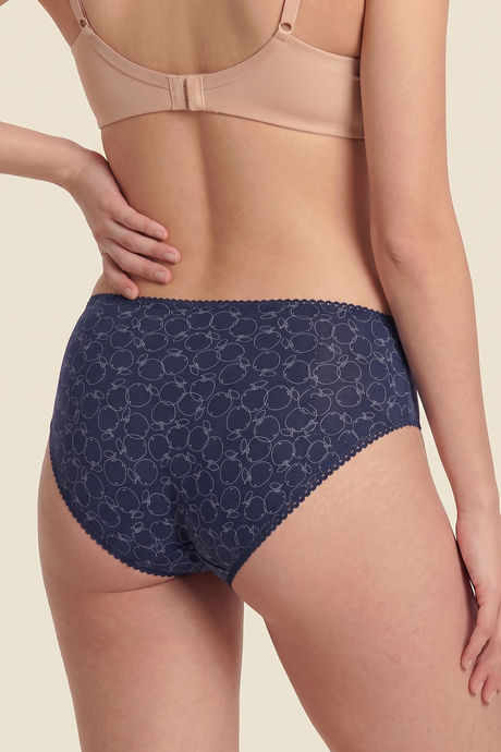 Zivame Regular Rise Full Coverage Hipster Panty (Pack of 3) - Multicolor — image 4